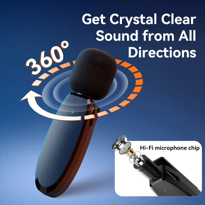 Ulanzi V6 3-in-1 Wireless Microphone