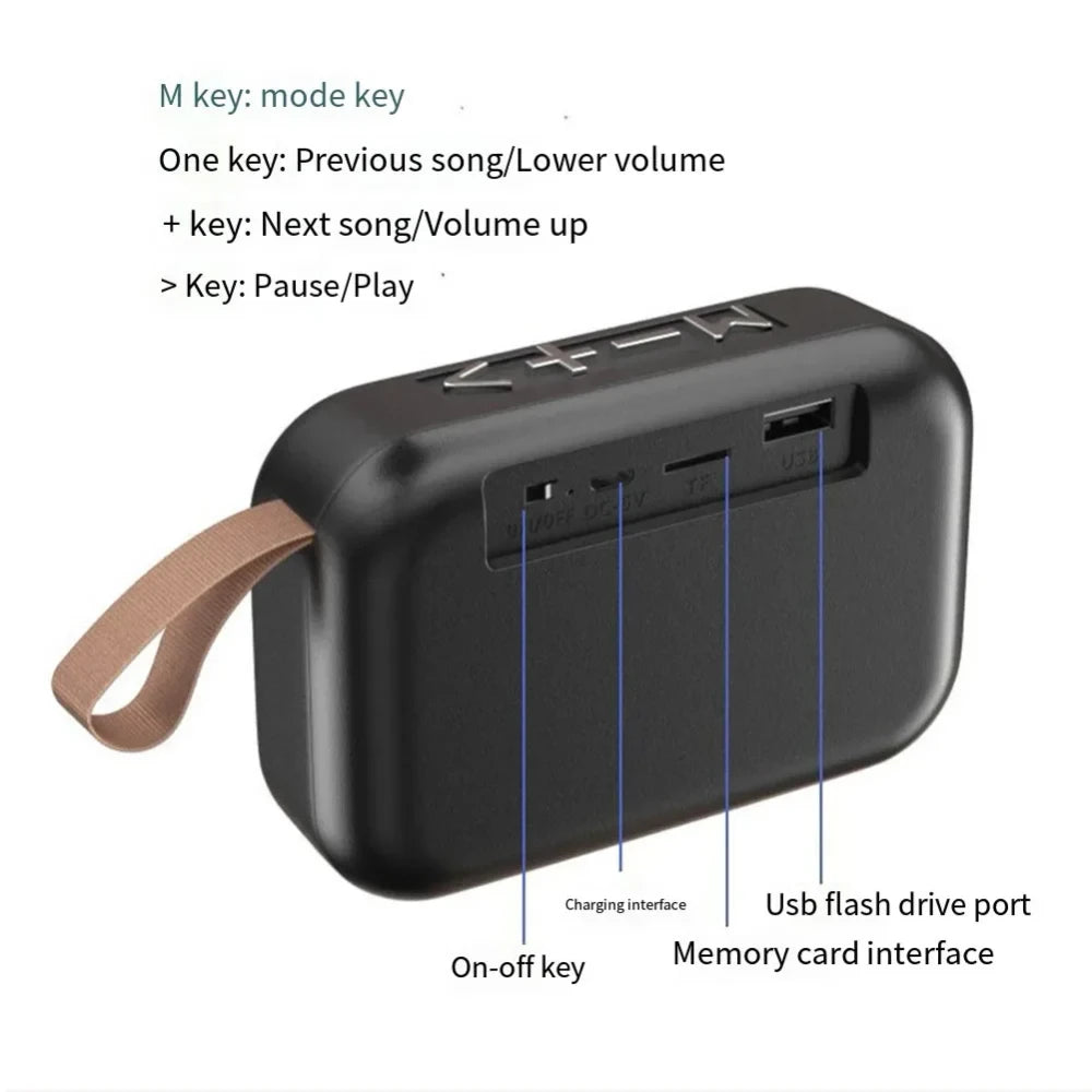 Portable Outdoor Bluetooth Speaker
