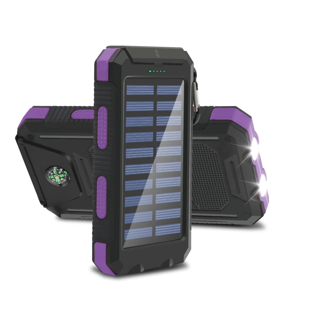 20000mAh Solar Power Bank
